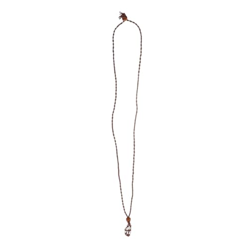 MUELODSIC Verstellbarer Handgefertigter Leerer Steinhalter aus Geflochtenem Seil Netzförmige Kordel für Natürliche Edelsteinanhänger Individuelles Schmuckzubehör zum Auffädeln und MUELODSIC Verstellbarer Handgefertigter Leerer Steinhalter aus Geflochtenem Seil Netzförmige Kordel für Natürliche Edelsteinanhänger Individuelles Schmuckzubehör zum Auffädeln und von MUELODSIC