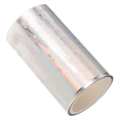MUELODSIC Vintage Scrapbooking Klebeband Holografisches DIY Bastelmaterial Sticker Masking Tape für Tagebuch Geschenkdekoration und Kreative Scrapbook Gestaltung MUELODSIC Vintage Scrapbooking Klebeband Holografisches DIY Bastelmaterial Sticker Masking Tape für Tagebuch Geschenkdekoration und Kreative Scrapbook Gestaltung von MUELODSIC