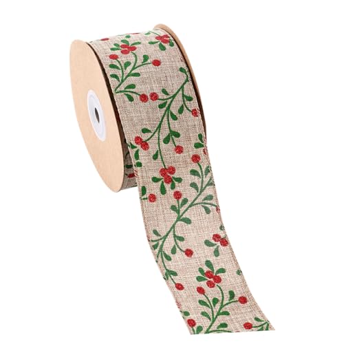 MUELODSIC Weihnachtliches Geschenkband Breit DIY Schleifenband Organza Schleife für Weihnachtsbaumdekoration Party Geschenkverpackung Basteln Haar und Festdeko Vielseitiges Weihnachtszubehör MUELODSIC Weihnachtliches Geschenkband Breit DIY Schleifenband Organza Schleife für Weihnachtsbaumdekoration Party Geschenkverpackung Basteln Haar und Festdeko Vielseitiges Weihnachtszubehör von MUELODSIC