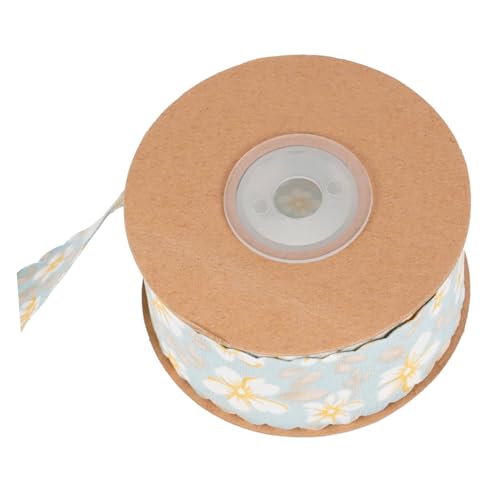 MUELODSIC Wellenkanten Geschenkband Cuttable Festival Verpackungsband Vielseitiges und Bastelband Dicht Gewebt Fransenfrei Waschbar Langlebig für Geschenkverpackungen und Partydeko von MUELODSIC