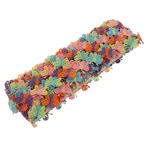 MUELODSIC Yards Stickerei Cartoon Spitzenband für DIY Basteln Party Geschenkverpackung Stoffspitze für Kleidung Dekoration von MUELODSIC