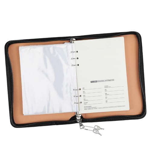 MUELODSIC Zipper Binder Organizer Minimalist Leicht und Flexibel Budgetplaner mit Losem für Geschäft und Alltag Kompakt und Professionell für Schüler und Büro MUELODSIC Zipper Binder Organizer Minimalist Leicht und Flexibel Budgetplaner mit Losem für Geschäft und Alltag Kompakt und Professionell für Schüler und Büro von MUELODSIC