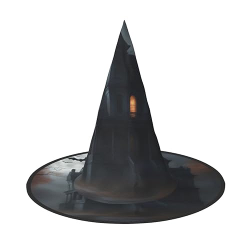 MUFLVDX Halloween Horror Print Halloween Hexenhut Erwachsene Halloween Hut Kostüme Hexen Hüte Halloween Dekor Party MUFLVDX Halloween Horror Print Halloween Hexenhut Erwachsene Halloween Hut Kostüme Hexen Hüte Halloween Dekor Party von MUFLVDX