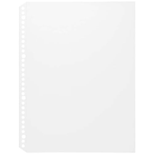 A4 Prospekthüllen transparent 30-Ringbuch kompatibel 15 Stück (1) von MUJI 無印良品