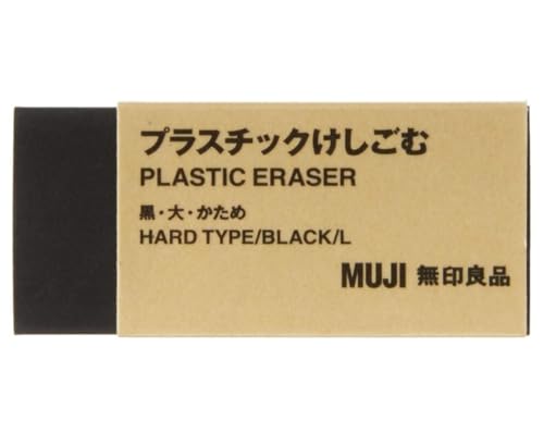 JAPAN MUJI Eraser Black MoMA Collection Large Size von MUJI