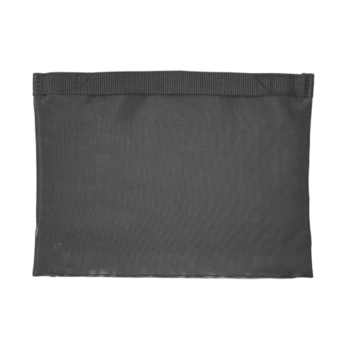 MUJI 無印良品 Dokumenten-Organizer aus Nylongeflecht, A5/B5, 18 x 25 x 3 cm, Schwarz (3, Schwarz) von MUJI 無印良品