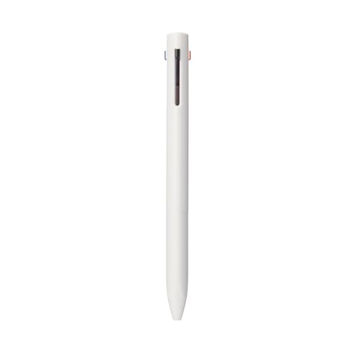 MUJI 無印良品 Dreifarbiger Dreikant-Kugelschreiber, 0,7 mm feine Spitze, ergonomischer Acrylkörper, schwarz/blau/rote Tinte, hergestellt in Japan (6) von MUJI 無印良品