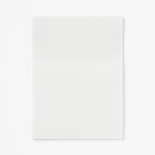 MUJI 無印良品 Muji Haftnotizen, transparent, 70 x 95 mm, 20 Blatt, transparentes japanisches Papier (1) von MUJI 無印良品