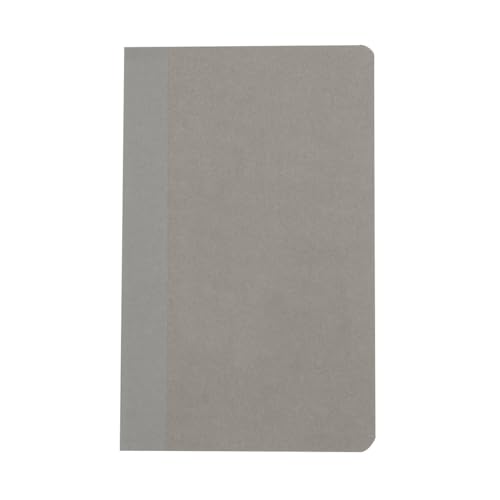 MUJI 無印良品 Notizbuch, A6, 40 linierte Blätter, Grau (3, Grau) von MUJI 無印良品