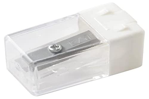 MoMa MUJI Small White pencil sharpener MADE IN JAPAN NEW 2013 by Muji von Muji