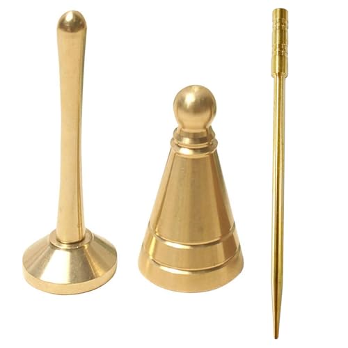 MULAIDI Kegelform-Set, 3-teiliges Set, Kegelform, Werkzeug für Zuhause, Büro, Tempel, Fitnessstudio, Yoga, Meditation, Kegelform-Set MULAIDI Kegelform-Set, 3-teiliges Set, Kegelform, Werkzeug für Zuhause, Büro, Tempel, Fitnessstudio, Yoga, Meditation, Kegelform-Set von MULAIDI