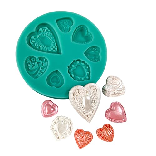 Silikon-Backform mit Herzen, Lippen, Kuchendekoration, Werkzeug, Schokolade, Keksform, Epoxidharz, Basteln, Gießform, Silikon, Dessertformen zum Backen von Kerzen Silikon-Backform mit Herzen, Lippen, Kuchendekoration, Werkzeug, Schokolade, Keksform, Epoxidharz, Basteln, Gießform, Silikon, Dessertformen zum Backen von Kerzen von MULAIDI