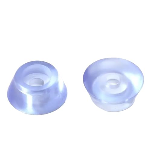 16/24 Stück transparente Silikon-Stuhlbeinkappen, rutschfeste Fußpolster, Sofa-Fußabdeckungen, Boden, Möbelbeine, Schutzpolster ohne Schrauben(28mm,16pcs) von MULANGDI