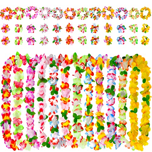 MULEVIP Hawaii Kette Blumen 48 Stücke Hawaii Kette Hawaii Blumenketten,Hawaii Blumen Halskette,Blumenkette Hawaii,Hawaii Ketten mit Halsketten Stirnbänder Armbänder für Hawaii Party Deko,100cm MULEVIP Hawaii Kette Blumen 48 Stücke Hawaii Kette Hawaii Blumenketten,Hawaii Blumen Halskette,Blumenkette Hawaii,Hawaii Ketten mit Halsketten Stirnbänder Armbänder für Hawaii Party Deko,100cm von MULEVIP