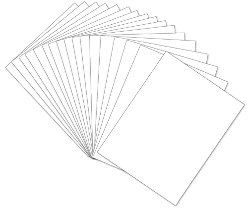 MulianBox Weißer Karton, 10,2 x 15,2 cm, 50 Stück, 300 g/m², schwer, blanko, dickes Kartonpapier für Postkarten, Hochzeitseinladungen, Dankeskarten MulianBox Weißer Karton, 10,2 x 15,2 cm, 50 Stück, 300 g/m², schwer, blanko, dickes Kartonpapier für Postkarten, Hochzeitseinladungen, Dankeskarten von MULIANBOX