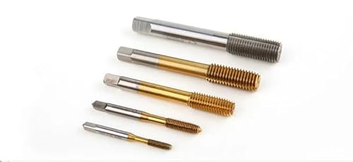 1/3/5 Stück M2, M2,5, M3, M3,5, M4, M5, M6, M8, M10, M12 Formmaschinen-Gewindebohrer, metrisches Feingewinde, Extrudieren, HSS-Kobalt-Schnellschnittstahl, Extrusionsgewindeformungs-Gewindebohrer, Besc 1/3/5 Stück M2, M2,5, M3, M3,5, M4, M5, M6, M8, M10, M12 Formmaschinen-Gewindebohrer, metrisches Feingewinde, Extrudieren, HSS-Kobalt-Schnellschnittstahl, Extrusionsgewindeformungs-Gewindebohrer, Besc von MULONGOR