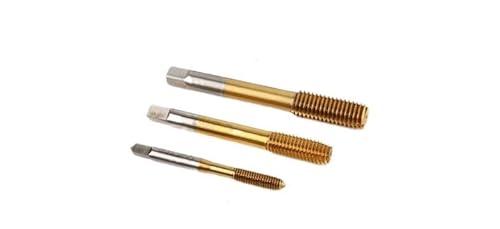1/3/5 Stück M2, M2,5, M3, M3,5, M4, M5, M6, M8, M10, M12 Formmaschinen-Gewindebohrer, metrisches Feingewinde, Extrudieren, HSS-Kobalt-Schnellschnittstahl, Extrusionsgewindeformungs-Gewindebohrer, Besc 1/3/5 Stück M2, M2,5, M3, M3,5, M4, M5, M6, M8, M10, M12 Formmaschinen-Gewindebohrer, metrisches Feingewinde, Extrudieren, HSS-Kobalt-Schnellschnittstahl, Extrusionsgewindeformungs-Gewindebohrer, Besc von MULONGOR