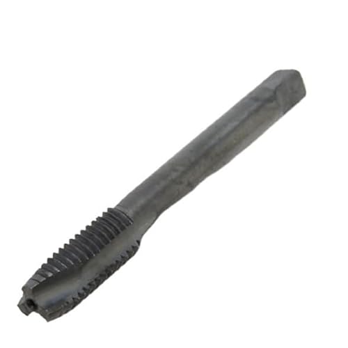 1/3/5 Stück Titanbeschichteter Schnellarbeitsstahl-Gewindebohrer mit Spiralspitze, Gewindebohrer mit Vorwärts-Spanauswurf, Rundschaft(HSS Nitriding/3 pcs,M3 X 0.5) von MULONGOR