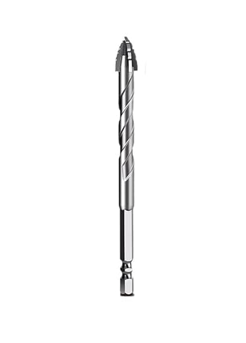1/4 STÜCKE 6-8-10-12mm Gezackten Vier-Flotten Exzenterbohrer for Den Erweiterten Einsatz Auf Glaskeramikfliesen Mit Legierung Hex(6mm) von MULONGOR