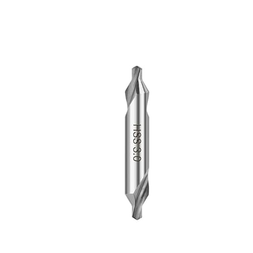 1/5/10 Stück Bohrer Spiralnut 60 Grad HSS 6542 Mittelbohrer Metallbohrwerkzeuge 1,0 1,5 2,0 2,5 3,0 3,15 3,5 4,0 5,0 6,0 mm(6.0mm,10PCS) von MULONGOR
