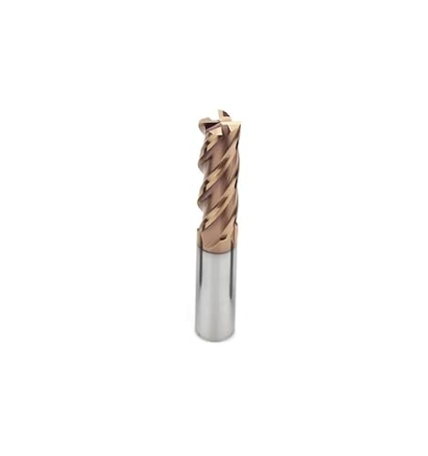 1/5/10 stücke HRC55 4F Hartmetall-schaftfräser Beschichtete Fräser for Metallbearbeitung Drehmaschine Cutter Wolfram Stahl CNC Fräser Flache Schaftfräser(D16xD16x45x100L,5Pcs HRC55 4F) von MULONGOR