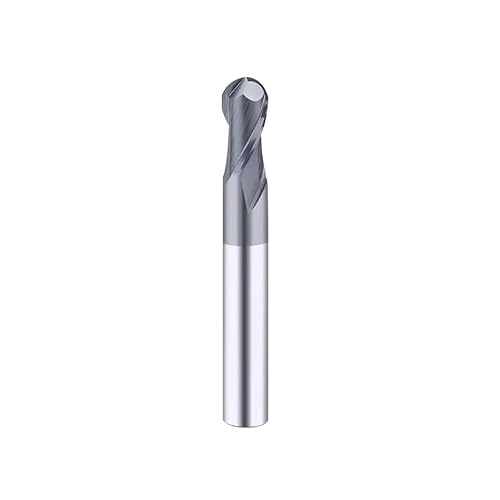 1/5 stücke R0.5-R10 HRC45 Kugelkopffräser Wolframstahl CNC-Drehwerkzeuge for Metall CNC-Schaftfräser Hartmetall-Kugelfräser(1pc HRC45,R3xD6x50L) von MULONGOR