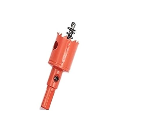 1 STÜCK 15-200 mm M42 Bi-Metall-Lochsäge Holzbearbeitungsbohrer for Aluminium, Eisen, Holz, Edelstahl, Cutter, Öffner-Werkzeuge(130mm(1Pcs)) von MULONGOR