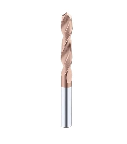 1 Stück 5,5–8,9 mm HRC55 ° Gesamtlänge 100 mm CNC-Drehwerkzeuge Hartmetallbohren Wolframstahl-Spiralbohrer(HRC55,6.1mm) von MULONGOR