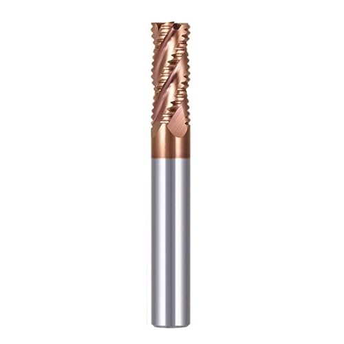 1 Stück Fräser 4 Flöten Schruppfräser 4–12 mm HRC55 Hartmetall-Fräser for Metallfräswerkzeug CNC-Maschine Fräser(TICN Coated,20x45x20Dx100L) von MULONGOR