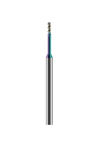 1 Stück HRC55/60/65 2/3/4-Flöten Wolframstahl Hartmetall Nanobeschichtung Flachboden Tiefe Nut CNC Mechanische Fräserwerkzeuge(Bronze Coating 2F,1.5x8Cx4Dx50L) von MULONGOR