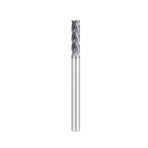 1 Stück Hartmetall-Schaftfräser 4-Flöten-Fräser mit ungleichmäßig verteilten Zähnen HRC 55 CNC-Fräser CNC-Fräswerkzeug(16x16Dx100L) von MULONGOR