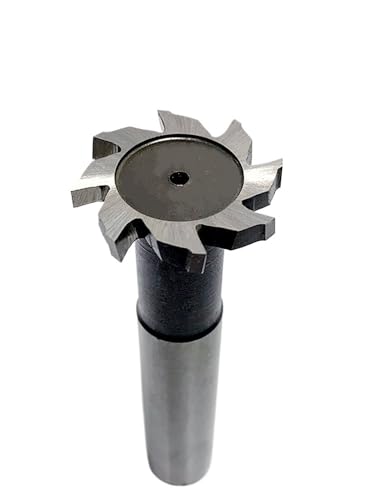 1 Stück T-Nutenfräser for Metall HSS Woodruff Key Seat Router Bit Dicke 1–12 mm Durchmesser 8–50 mm(2.5 mm,20D 12d 90L) von MULONGOR