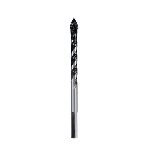 1 Stück Wolframcarbid-Bohrer 6 mm 8 mm for Porzellan, Keramikfliesen, Beton, Ziegel, Kunststoff, Mauerwerk, Holz, Diamantbohrer(Black,6mm) von MULONGOR
