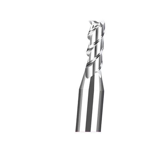 1 stück 1,1-2,9mm 3 Flöte Schaftfräser Aluminium Dezimalpunkt Fräser CNC Werkzeuge(D2X5XD4X50L) von MULONGOR