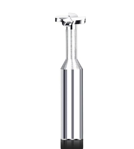 1 stück 1-6mm T-Nutfräser Wolframstahl-Schaftfräser CNC-Schneidwerkzeuge for Metall Aluminium Kupfer 5mm 6mm 8mm 0.3H4H(5X2XD6X50L) von MULONGOR