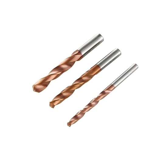 1 stück 14-20,0 150mm Hartmetalllegierung 3D-Bohrer Wolframstahl Superharter Edelstahl-Spiralbohrer Gerader Griff Solide Intervallbronze for CNC-Metall(15.7x150) von MULONGOR