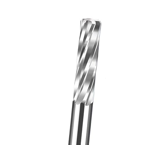 1 stück 2,1-3mm Maschinenreibahle Spiralmetallschneider 4 Flöten CNC Chucking Reibahle Schneidwerkzeuge Beschichteter Stahl(Uncoated3X20X50L) von MULONGOR