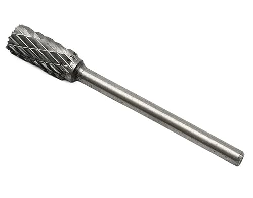1 stück 3x6mm Hartmetallfräser Drehbohrer Stabschleifer Schnitzbits Doppelschnitt Wolframstahl-Schleifkopf Hartlegierungsfeilen(G) von MULONGOR