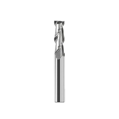 1 stück 50-150mm HRC55 Aluminium Fräser Zwei Flöte Wolfram Stahl Hochglanz Wolframkarbid Keilnut Schaftfräser 2 Flöten CNC Werkzeuge(7x24x8x60x2T) von MULONGOR