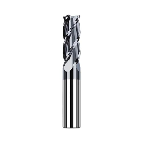 1 stück D0.5-d18 Legierung Hartmetall Fräsen Wolfram Stahl Fräser Schaftfräswerkzeug HRC45 4 Flöte for Metall Wolfram Stahl CNC Bearbeitungs Schaftfräser(5pcs HRC45 4F,D4xD4x50L) von MULONGOR