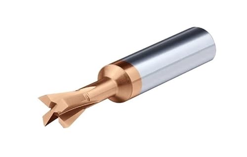 1 stück D3-D20 Hartmetall-Schwalbenschwanzfräser 75 Grad CNC-Werkzeuge for die Metallbearbeitung Wolframstahl-Endfase(D11x60L) von MULONGOR