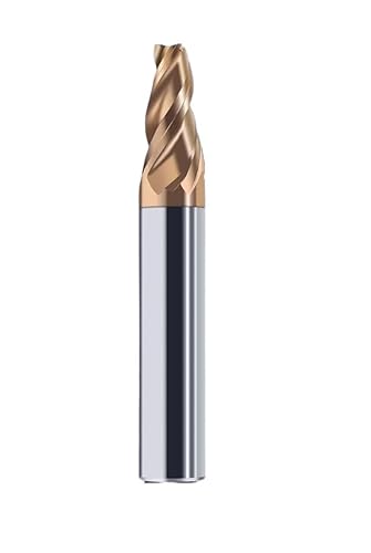 1 stück HRC 60 3-Flöten Kegelschaftfräser Schrägfräser Wolframstahl Hartmetall Gesamtschrägfräser CNC-Bearbeitungswerkzeuge(D4A1H15-D6L50-F3) von MULONGOR