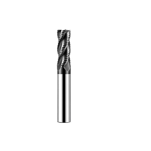 1 stück HRC55/HRC65/HRC70 3/4 Flöten Wolframstahl Hartmetall Nanobeschichtung Wellenklinge Schruppfräser CNC-Bearbeitung Schaftfräser(HRC65-For Steel,16x45Cx16Dx100L) von MULONGOR