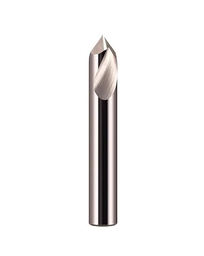 1 stück HRC58 2-flöte Wolfram Stahl Hartmetall for Aluminium Legierung Fasen Fräser CNC Mechanische Bearbeitung Anfasen Werkzeuge(10x10Dx75Lx60 Angle) von MULONGOR