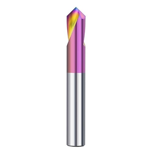 10 Stück Punktbohrer 90 Grad 2–12 mm Fase, Mühlenstummel, Startposition, Mittelbit, CNC-Fräser, Fräser, Hartmetall-Schaftfräser(10pcs ULTRA SURFACE,2x4x50L) von MULONGOR