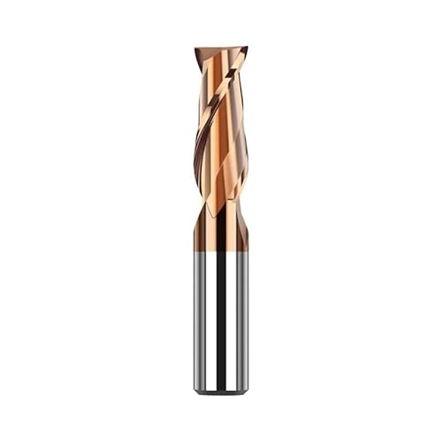 10 stücke Durchmesser HRC55 2 Flöten Hartmetall-schaftfräser Fräser Wolfram Stahl Fräser for Metall CNC Schneidwerkzeuge Beschichtete Schaftfräser(D6xD6x50L) von MULONGOR