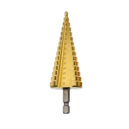 1PC 4-32mm Bohrwerkzeug Lochschneider Metall Holz Werkzeug Stufenbohrer for Bohren von Löchern in Materialien 1PC 4-32mm Bohrwerkzeug Lochschneider Metall Holz Werkzeug Stufenbohrer for Bohren von Löchern in Materialien von MULONGOR