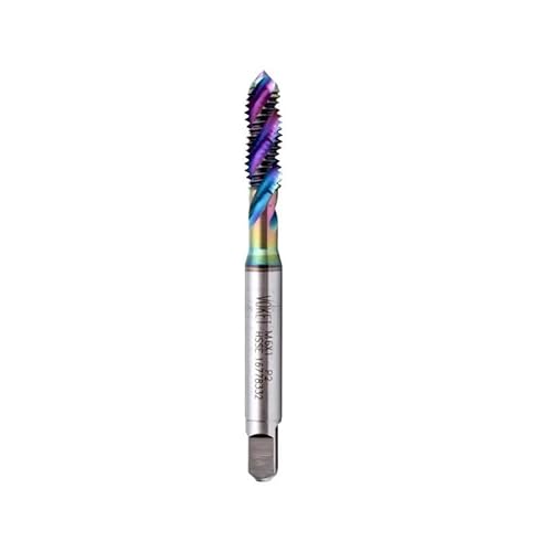 1PC M2M3M4M5M6M8M12M DLC Bunte Beschichtung Spiral Tap for Aluminium Sackloch Tippen Tippen Werkzeuge(M5.5x0.9) von MULONGOR