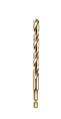 3/4/5/6/7/11/12/15 STÜCKE Bohrer Kobalt Schnellarbeitsstahl Spiralbohrer M35 Edelstahl Werkzeug Metall Edelstahl Bohrwerkzeug(4-10mm 5pcs) von MULONGOR