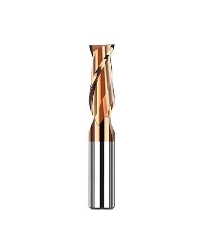 5 Stück D0.5-d18 Hartmetall-Schaftfräser Schneidwerkzeug for CNC-Bearbeitung Legierungsbeschichtung Flachmetallfräser 2/4 Flöten Wolframstahl-Fräser(5pcs HRC55 4F,D16xD16x100L) von MULONGOR